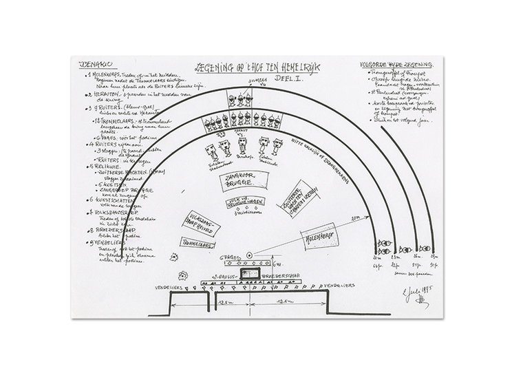 Regieaanwijzing-Paardenprocessie-Opwijk-Archief-Frans-Vromman-KADOC