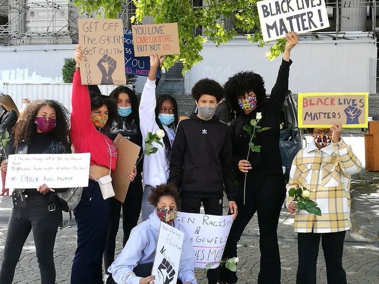 AnonymousBelgium-Brussels-2020-BlackLivesMatter-BLM-Online-archief-AMSAB