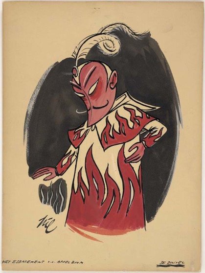 Ontwerp-voor-de-handpop-van-de-Duivel-1965