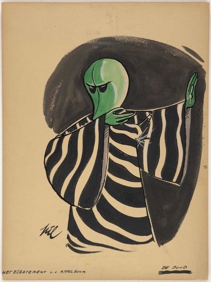 Ontwerp-voor-de-handpop-van-de-Dood-1965