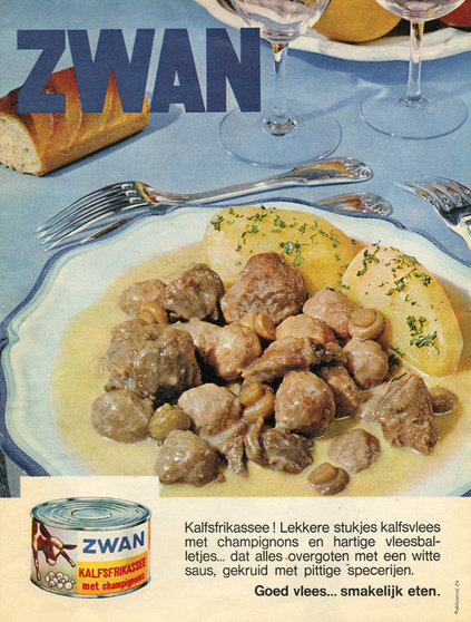 Reclame-voor-kalfsfrikassee-Zwan
