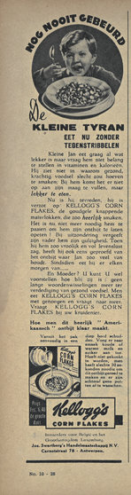 Reclame-voor-ontbijtgranen-Corn-Flakes-van-Kellogg-s