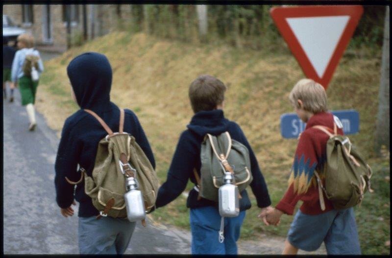 Drie-kinderen-op-stap-Natoye-1984