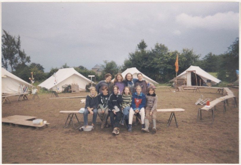 Groepsportret-op-kamp-Aywaille-1998