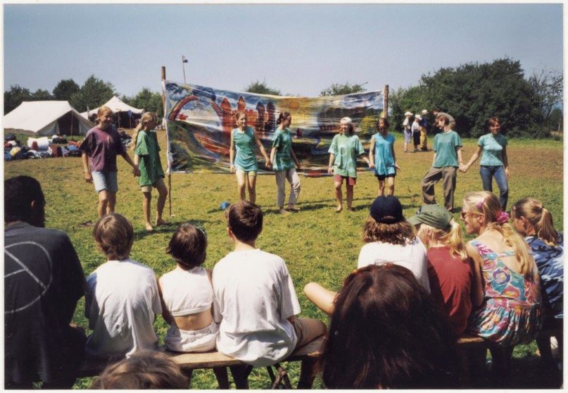 Activiteit-op-kamp-Aywaille-1998
