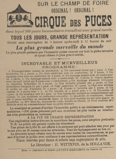 Vlooiencircus-Vliegende-Bladen-Universiteit-Gent